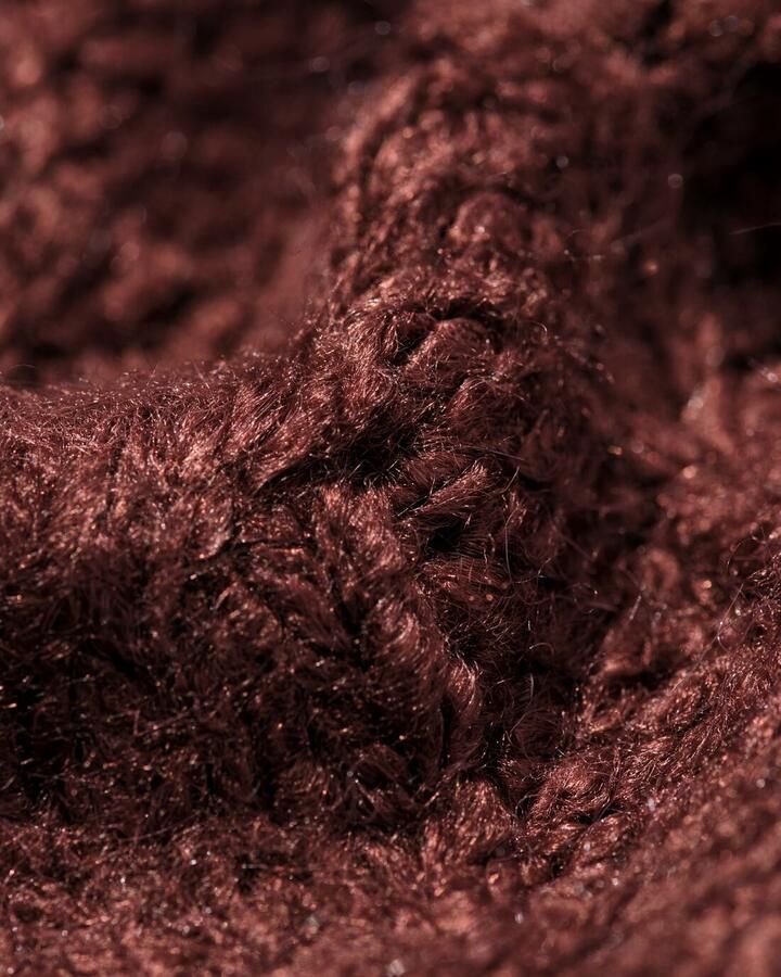 HEMA Dames Kabeltrui Helly Bruin (bruin)