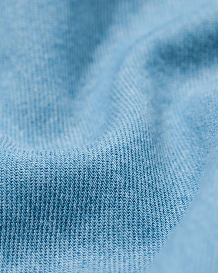 HEMA Dames Korte Broek Lila Tencel Middenblauw (middenblauw)