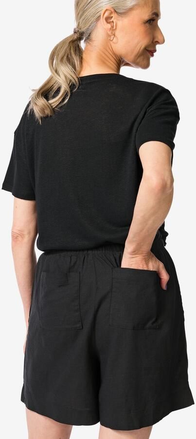 HEMA Dames Korte Broek Tatum Zwart (zwart) - Foto 2