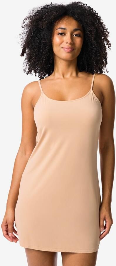 HEMA Dames Onderjurk Beige (beige)