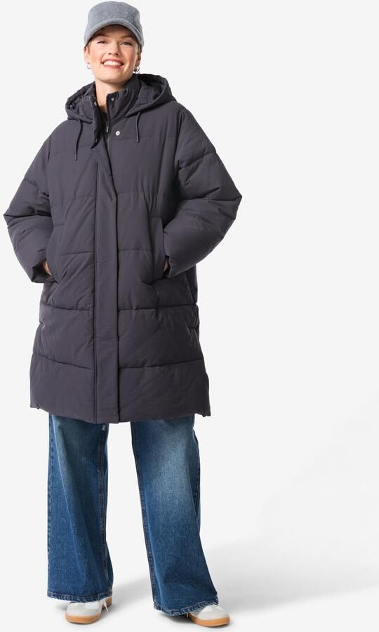 HEMA Dames Pufferjas Jaimy Grijs (grijs) - Foto 2