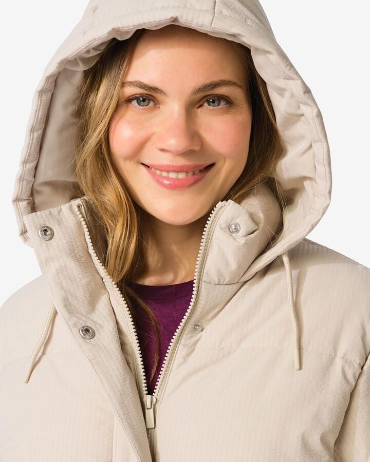 HEMA Dames Pufferjas Jaimy Zand (zand)