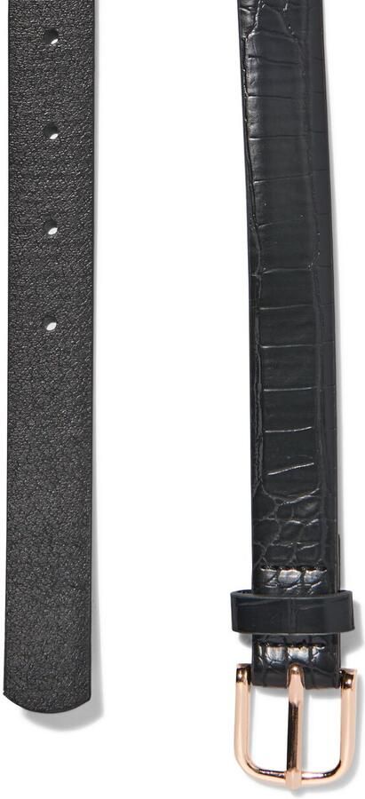 HEMA Dames Riem Met Dierenprint 2.3cm Zwart - Foto 2