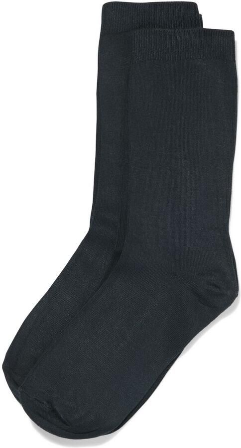 HEMA Dames Sokken Met Modal 2 Paar Zwart (zwart) - Foto 1