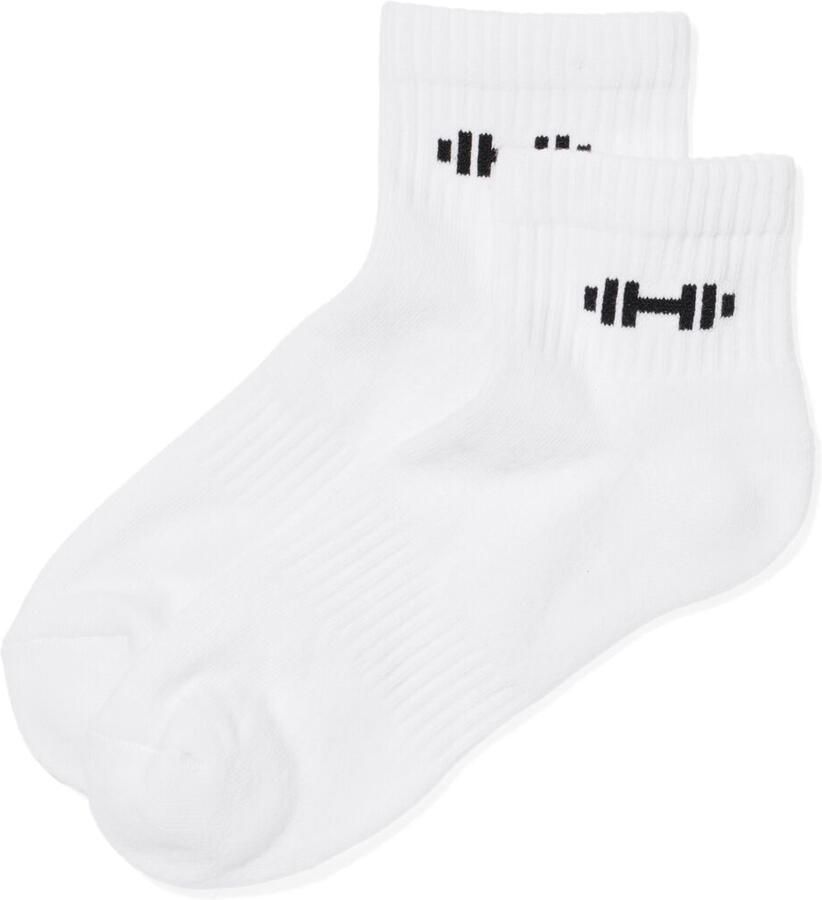 HEMA Dames Sportsokken 2 Paar Wit (wit)