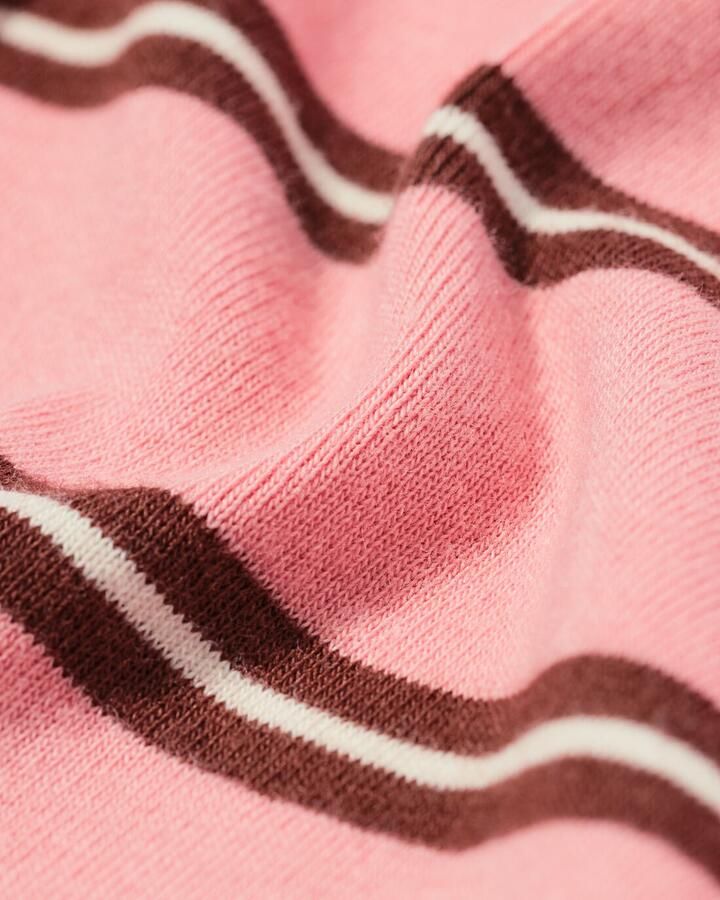HEMA Dames T-shirt Cara Jersey Strepen Roze (roze) - Foto 2