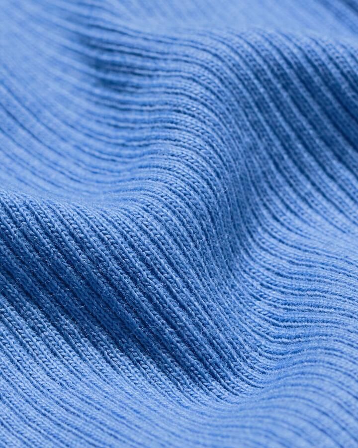 HEMA Dames T-shirt Clara Rib Blauw (blauw) - Foto 2