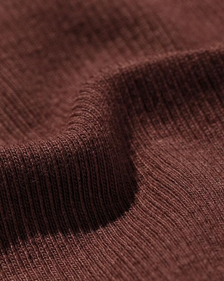 HEMA Dames T-shirt Clara Rib Bruin (bruin) - Foto 2