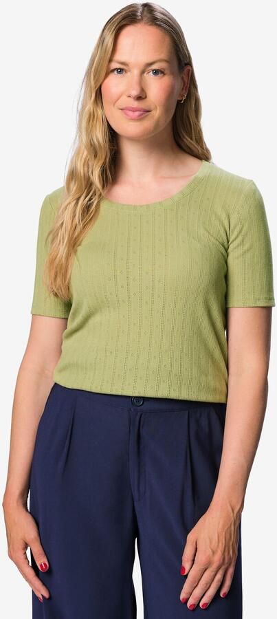 HEMA Dames T-shirt Colette Groen (groen)