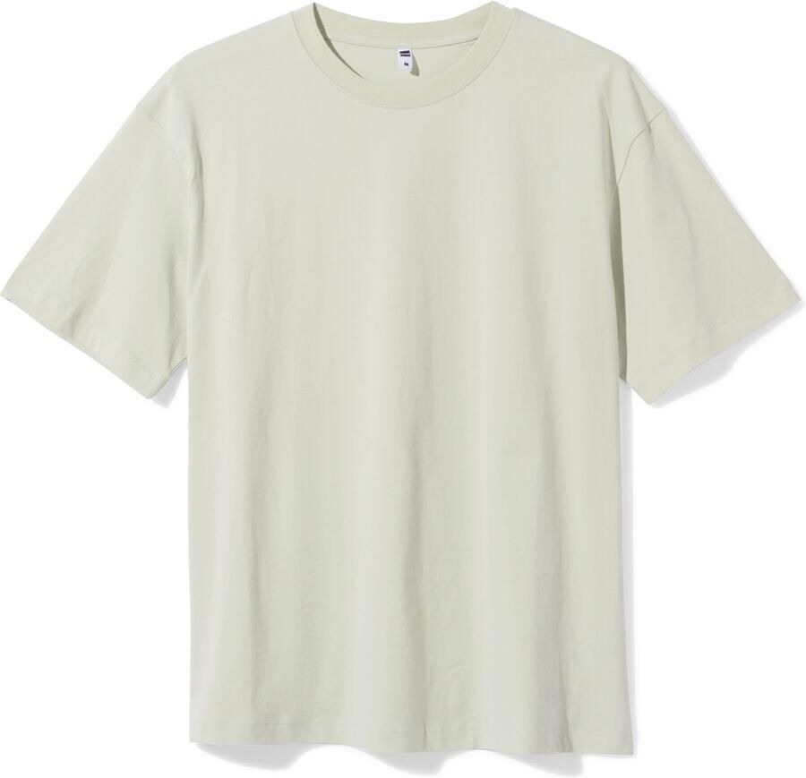 HEMA Dames T-shirt Do Oversized Fit Lichtgroen (lichtgroen)