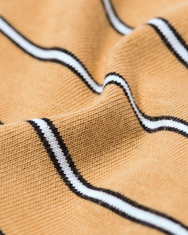 HEMA Dames T-shirt Elif Jersey Strepen Beige (beige) - Foto 2