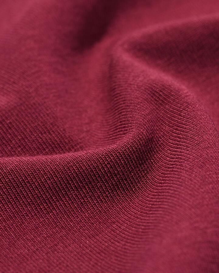 HEMA Dames T-shirt Jersey Essentials Bordeauxrood - Foto 2