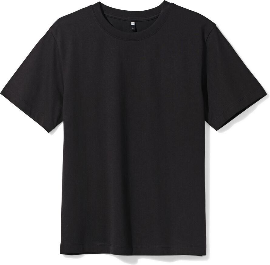 HEMA Dames T-shirt Larissa Jersey Zwart - Foto 2