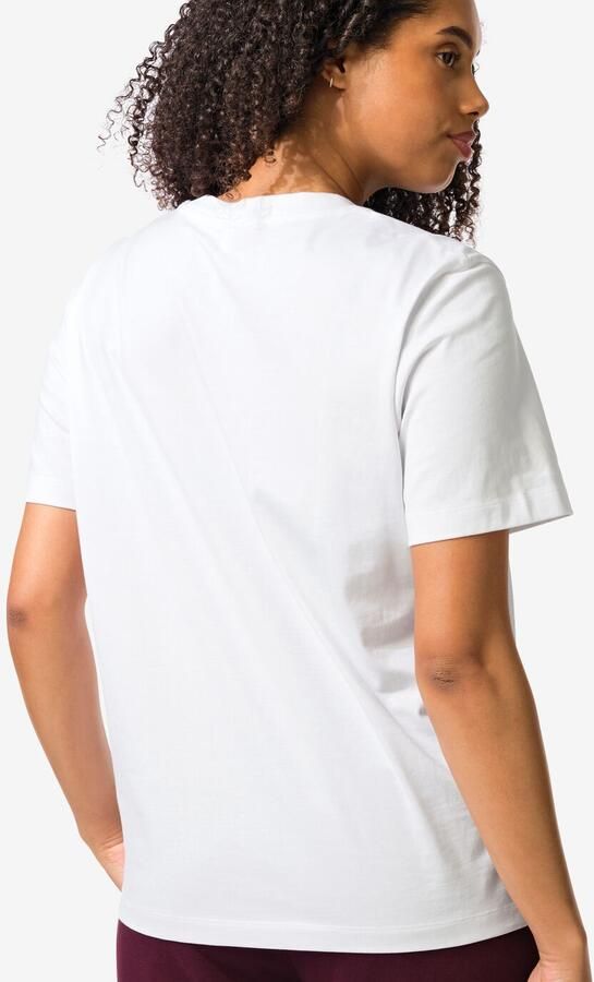 HEMA Dames T-shirt Larissa Regular Fit Wit (wit)