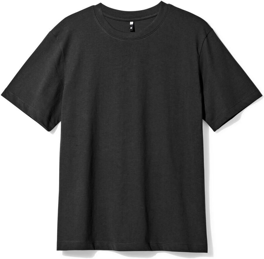 HEMA Dames T-shirt Larissa Regular Fit Zwart (zwart) - Foto 2