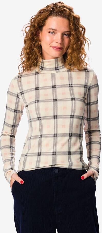 HEMA Dames T-shirt Ola Ruiten Donkerblauw