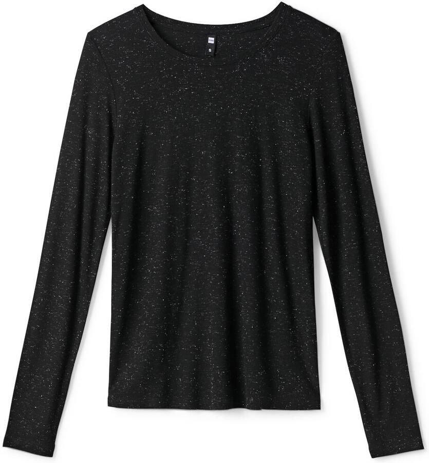 HEMA Dames T-shirt Oriana Zwart