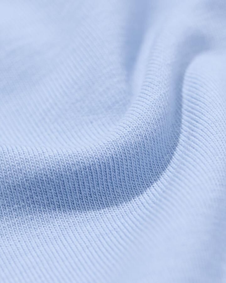 HEMA Dames T-shirt Slim Fit V-hals Lichtblauw (lichtblauw) - Foto 2