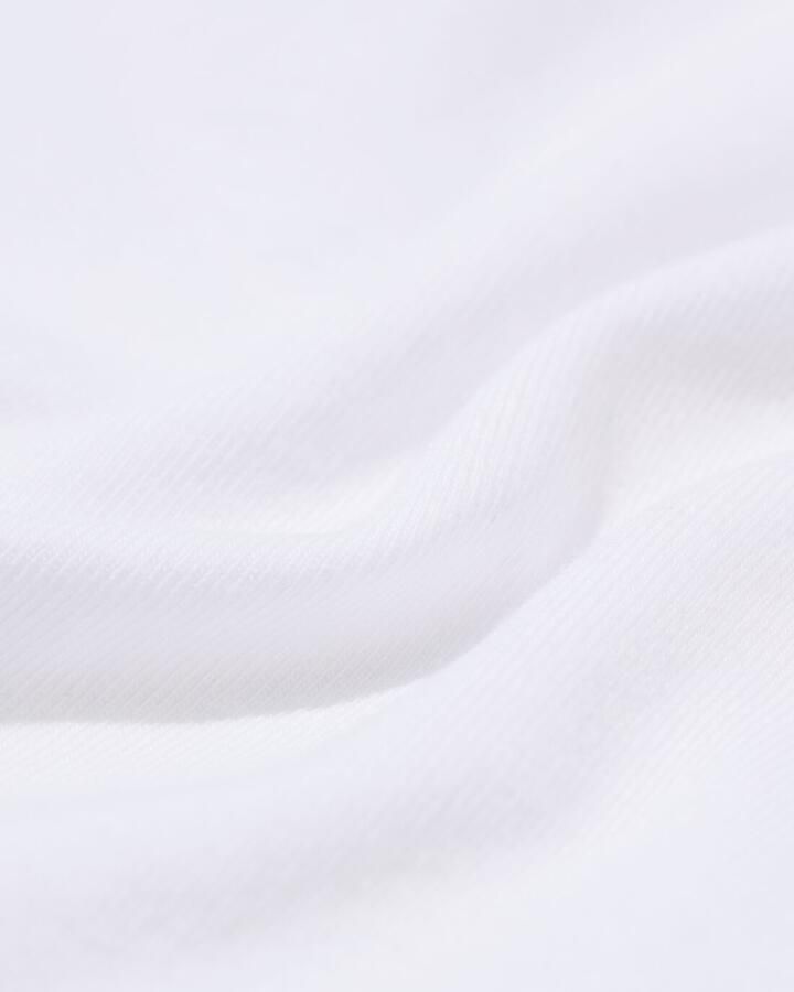 HEMA Dames T-shirt Basic O-hals Wit (wit)