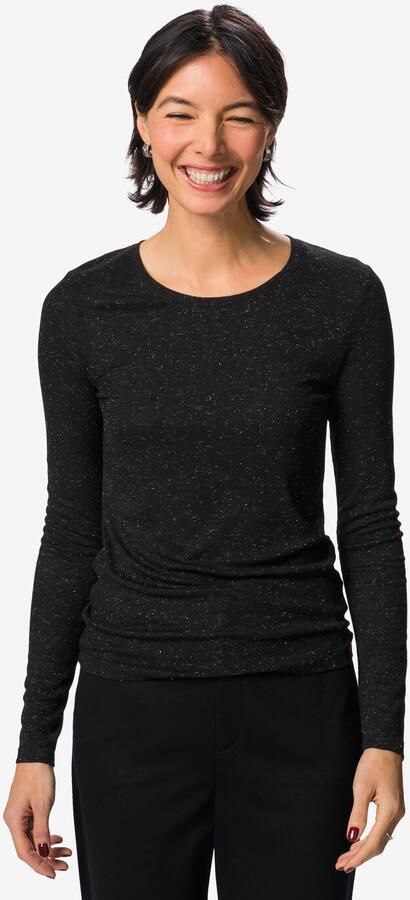 HEMA Dames T-shirt Zwart