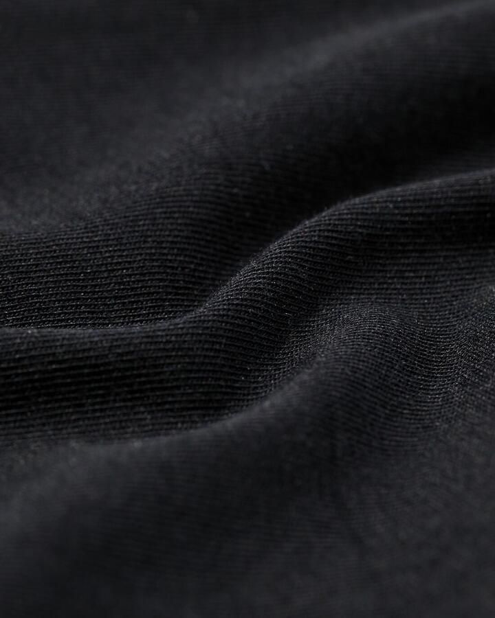 HEMA Dames T-shirt Basic V-hals Zwart (zwart)