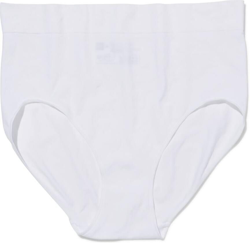 HEMA Dames Tailleslip Naadloos Micro Wit - Foto 2