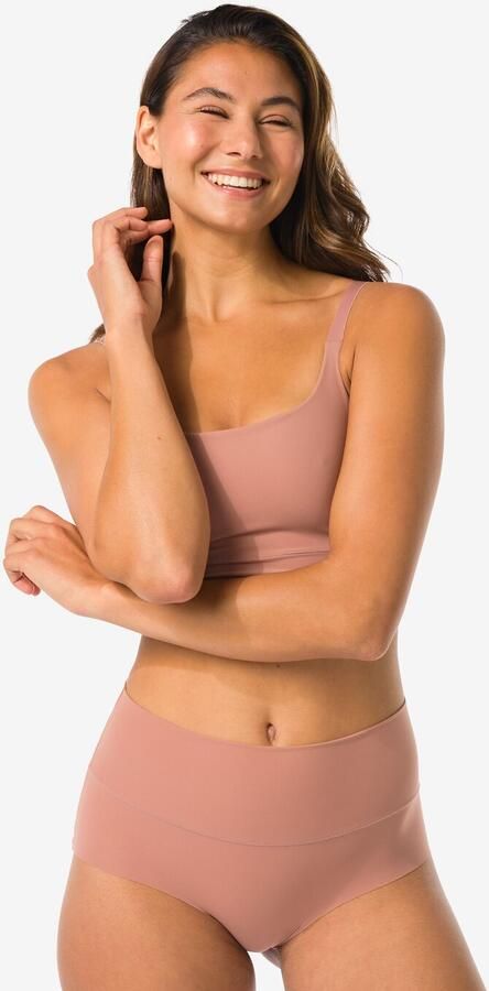 HEMA Dames Tailleslip Smoothing Lichtbruin (lichtbruin) - Foto 2