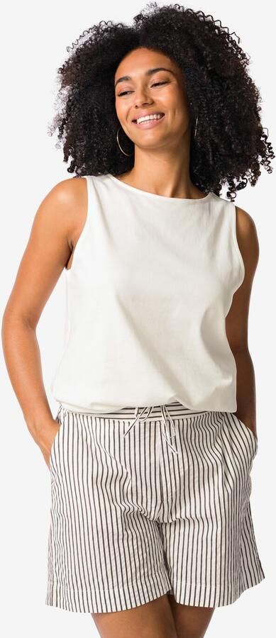 HEMA Dames Tanktop Noah Gebroken Wit (gebroken wit) - Foto 2
