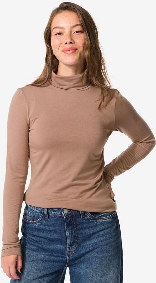 HEMA Dames Themo T-shirt Col Rood (rood) - Foto 2