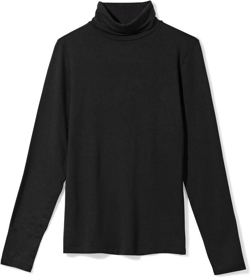 HEMA Dames Themo T-shirt Col Zwart (zwart) - Foto 2