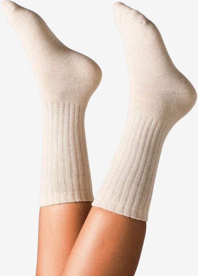HEMA Dames Thermosokken Beige (beige) - Foto 2