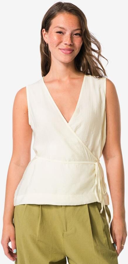 HEMA Dames Top Ida Wit (wit)