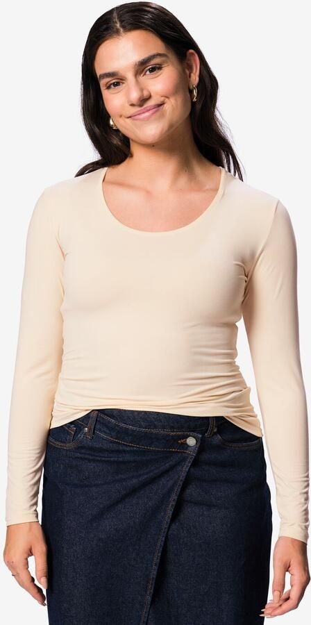 HEMA Dames Top Smoothing Naturel (naturel)