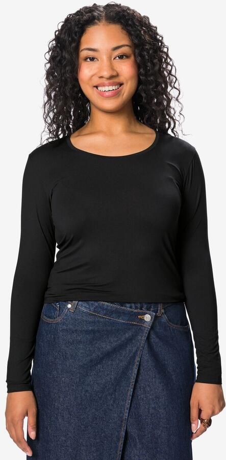 HEMA Dames Top Smoothing Zwart (zwart)