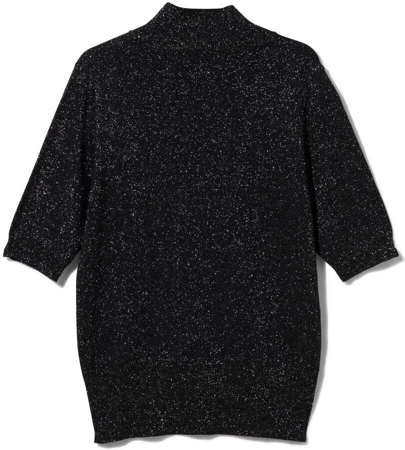 HEMA Dames Trui Lily Met Glitter Zwart (zwart)