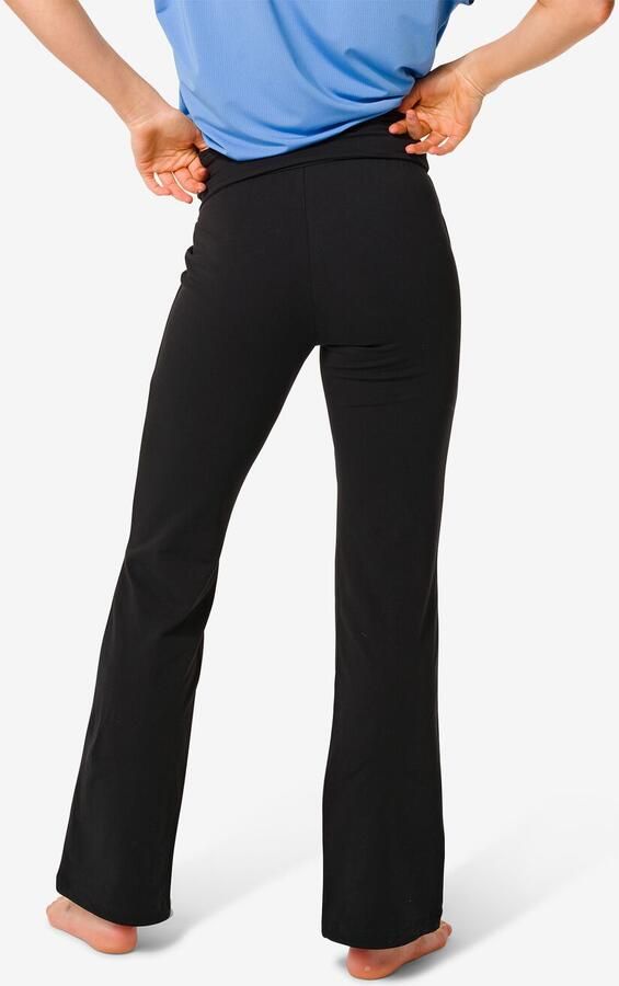 HEMA Dames Yogabroek Zwart (zwart) - Foto 2