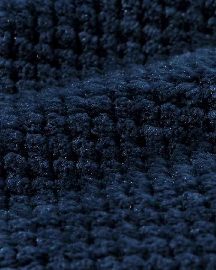 HEMA Damesbadjas Fleece Donkerblauw (donkerblauw) - Foto 2