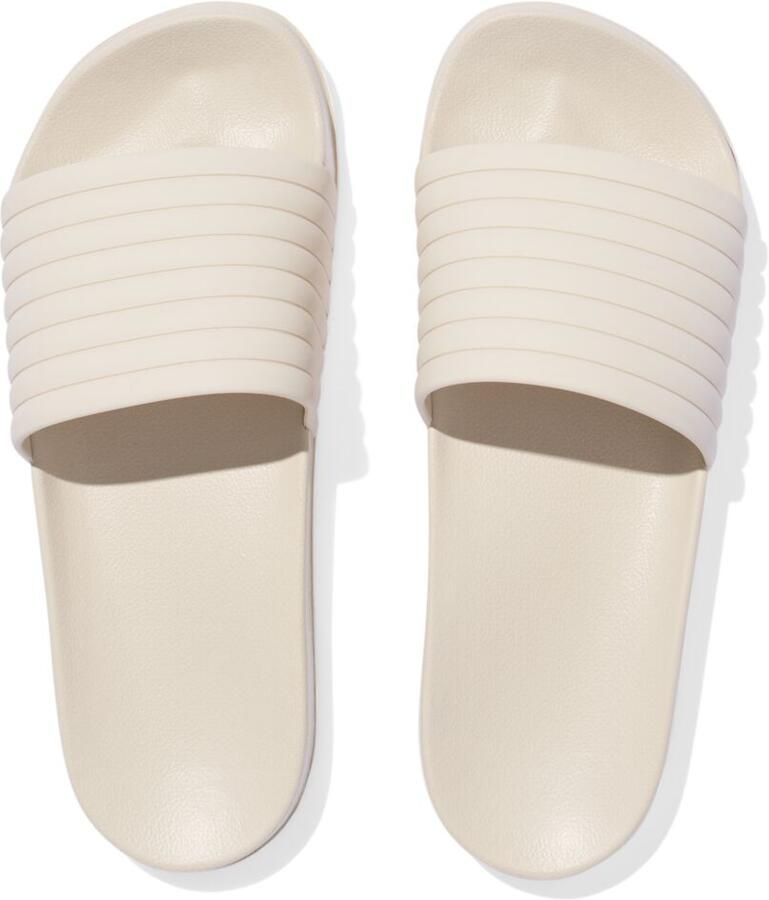 HEMA Damesbadslippers Met Ribbelband Gebroken Wit (gebroken wit)