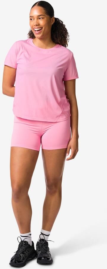 HEMA Damesbikershort Kort Roze (roze)