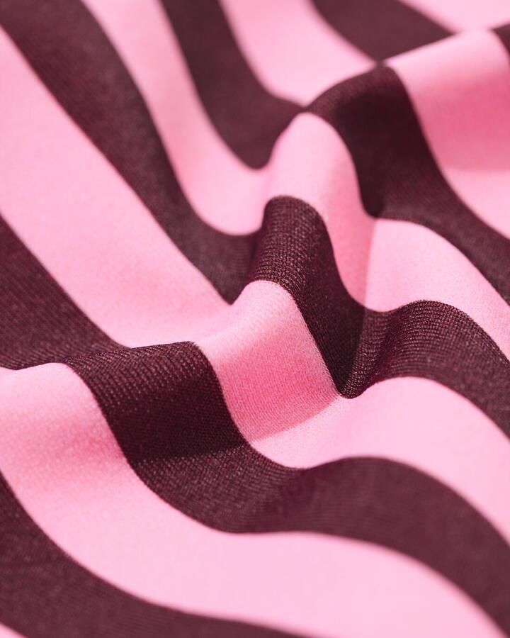 HEMA Damesbikinibroekje Eva Strepen Roze (roze)