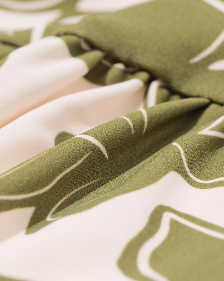 HEMA Damesbikinibroekje Meggy Shaping Fit Bloemen Groen (groen) - Foto 2
