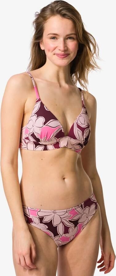 HEMA Damesbikinibroekje Mila Regular Fit Roze (roze)