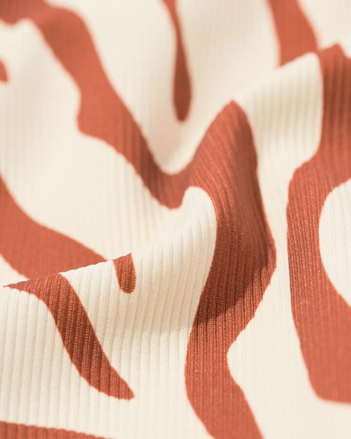 HEMA Damesbikinibroekje Mila Zebra Gebroken Wit (gebroken wit) - Foto 2