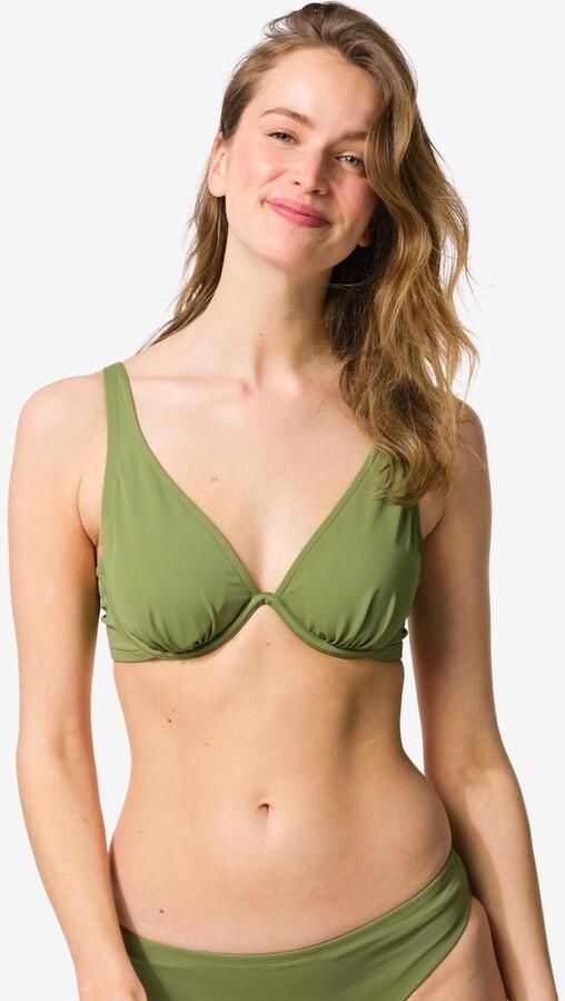 HEMA Damesbikinitop Mara Groen (groen)