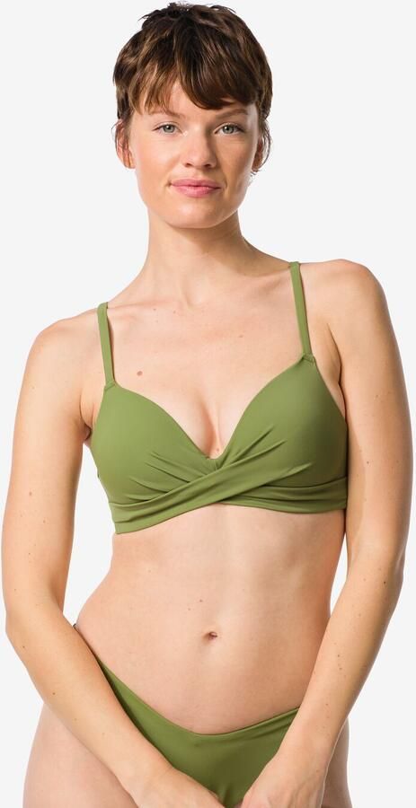 HEMA Damesbikinitop Rose Groen (groen) - Foto 2