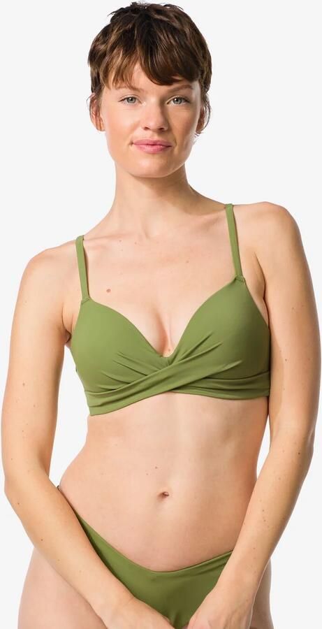 HEMA Damesbikinitop Rose Groen (groen)