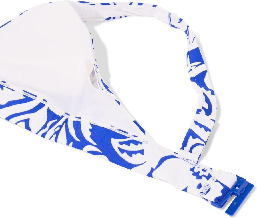 HEMA Damesbikinitop Triangel Blauw (blauw)