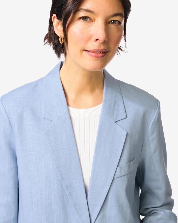 HEMA Damesblazer Isla Lichtblauw (lichtblauw) - Foto 2