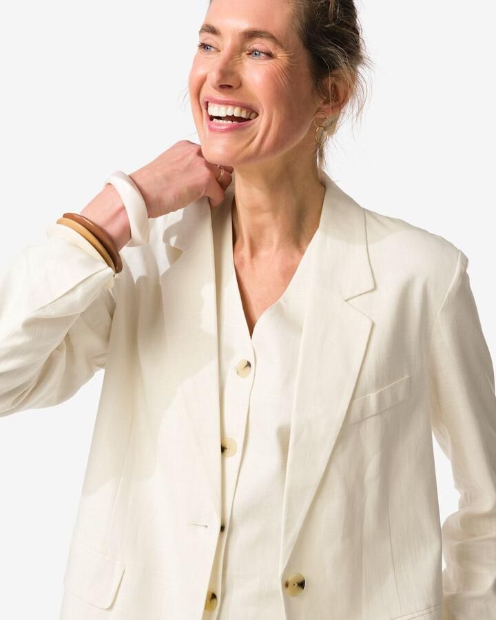 HEMA Damesblazer Isla Wit (wit)