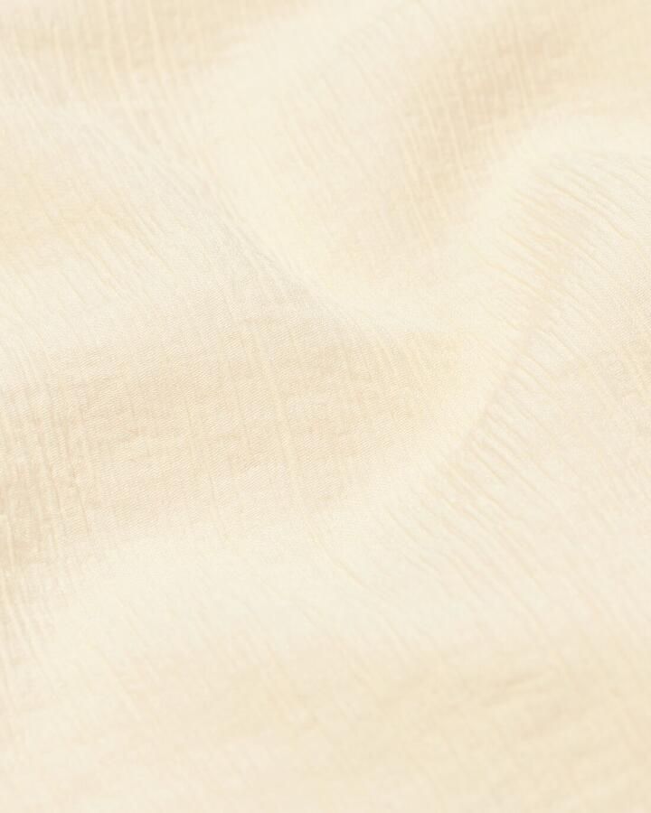 HEMA Damesblouse Senna Ribbel Gebroken Wit (gebroken wit)